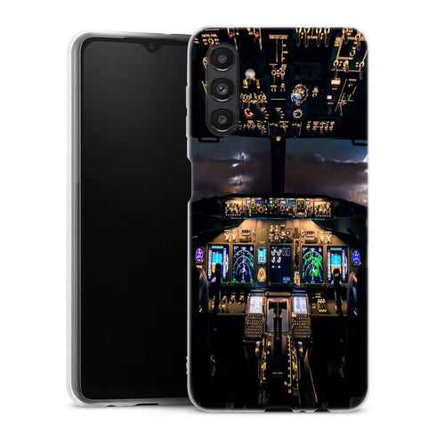 Coque Samsung Galaxy A04S Cockpit aircraft